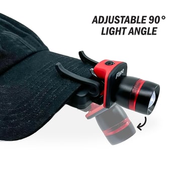 Radius™ Zoom Clip-On COB LED Cap Light