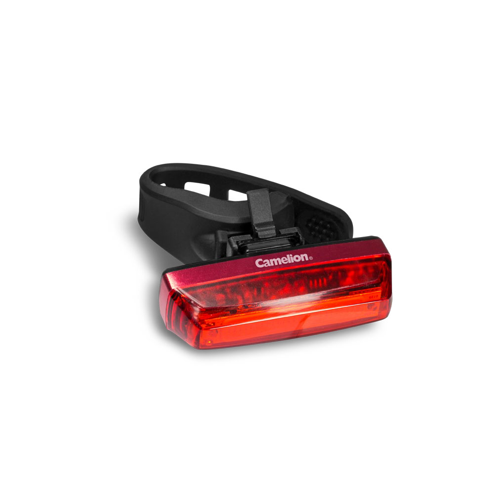 Camelion RS209R | Luz de seguridad LED trasera recargable para bicicletas