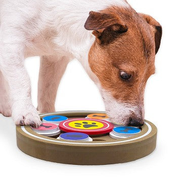 Brainiac Disc-O Treat Juguete dispensador para mascotas