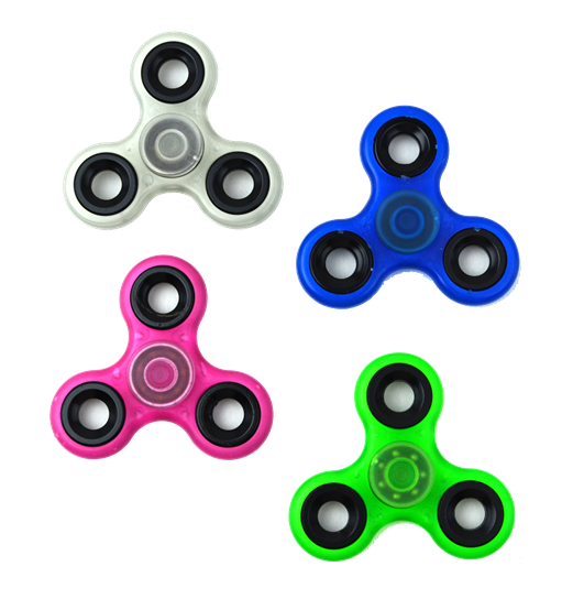 Fidget Spinner que brilla en la oscuridad