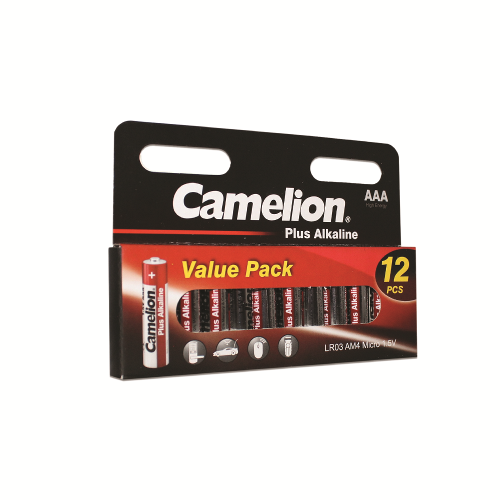 Camelion AAA Plus Alkaline (Multiple Packaging Options)