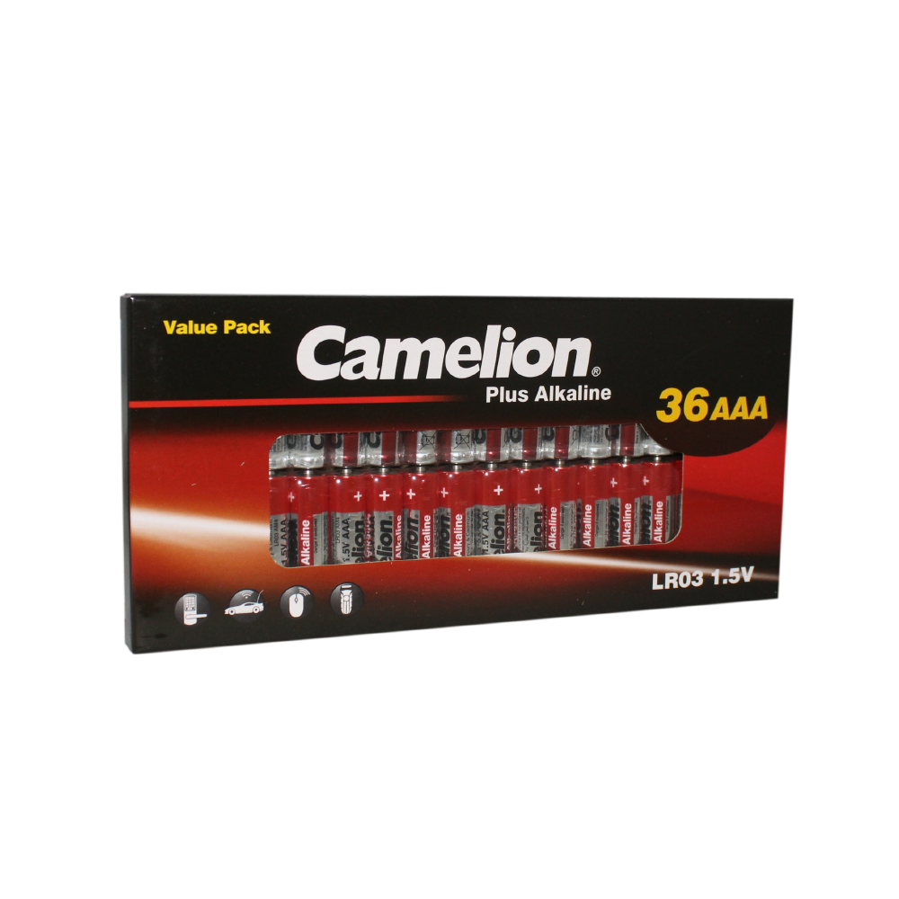 Camelion AAA Plus Alkaline (Multiple Packaging Options)